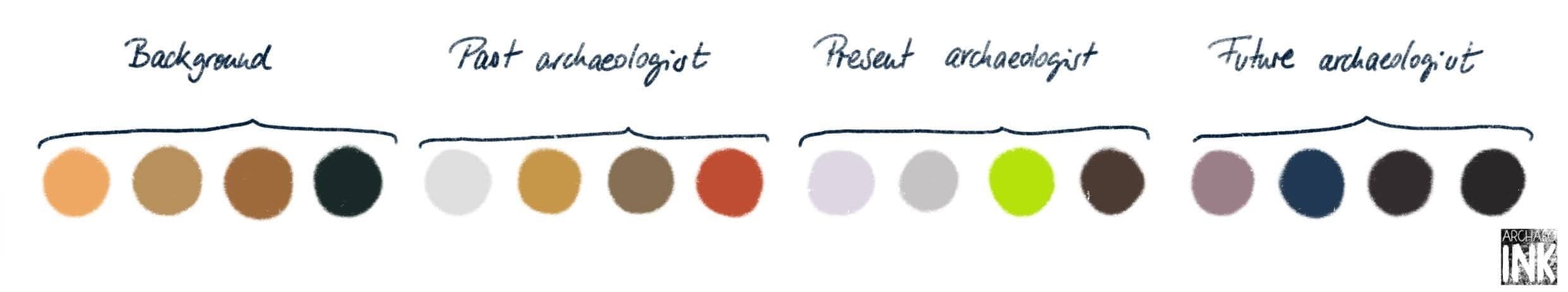 Figure 5: Colour palette used for the cover design by Jona Schlegel.